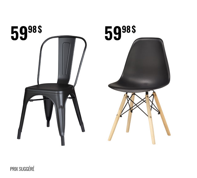 chaise 068-5032 et 064-2930